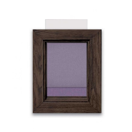 Outdoor Enclosed Combo Board,48x36,White Frame/Blue & Apricot